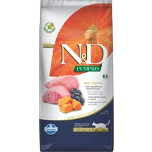 N&D Nd Pumpkin Kuzu Etli Neutered Tahılsız Kedi Maması - 5 Kg