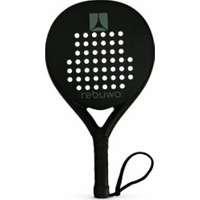 Rebuwo 12K Padel Raketi Round Kesim Gri 4018