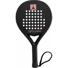 Rebuwo 18K Carbon Padel Raketi Round Rose 4018
