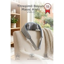 Torima Şarjlı Masaj Cihazı İnsan Eli Hissi Veren Boyun Sırt ve Bacak Masaj Cihazı VNB01 Gri
