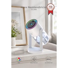Torima Hava Nemlendiricisi Buhar Makinesi Işıklı Yıldız Projektör Humidifier CL28S Beyaz