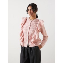 Lcw Modest Pembe Hırka