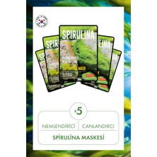 Dermal Nem Bombası ve Canlandırıcı Spirulina Maskesi X5 Adet