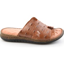Bambi Taba Hakiki Deri Erkek Terlik E04076111144