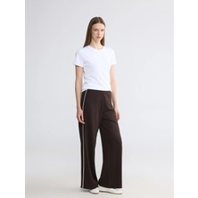 Lcw Modest Kahverengi Soft Touch Kadın Eşofman Altı