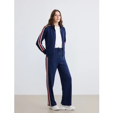 LC Waikiki Lcwaıkıkı Classic Lacivert Beli Lastikli Soft Touch Kadın Eşofman Altı