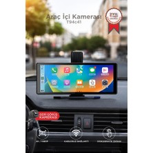 Torima Araç Kamerası Ön Arka Wifi Bluetooth 4K Carplay T94c41