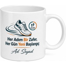 Tupya Gift Spor Yapmayı Hayat Tarzı Yapanlara Günlük Aktivite Adım Sayar Kupa Hediye Bardak