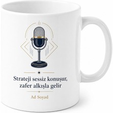 Tupya Gift Siyasi Danışman Hediye Kupa Milletvekili Adayını Kurgulayan Özel Tasarım Seramik Bardak