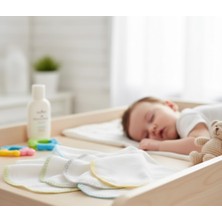 My Balli Store 4'lü Bebek Ağız Mendili Mavi