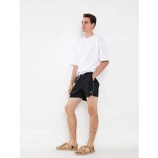 Lcw Casual Siyah Deniz Şortu