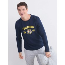 LC Waikiki Lc Waıkıkı Lacivert Fenerbahçe Baskılı Erkek Pijama Takımı
