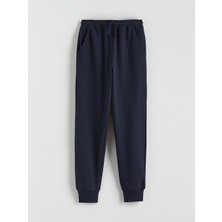 LC Waikiki Lcw Kids Lacivert Beli Lastikli Erkek Çocuk Jogger Eşofman Altı