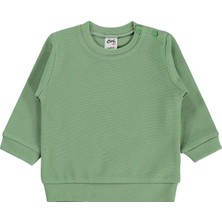 Civil Baby Düz Basic 6-18 Ay Sweatshirt - Haki