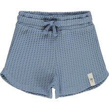 Civil Boys Basic Waffle 2-5 Yaş Şort - Mavi