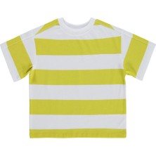 Civil Boys Basic Çizgili 2-5 Yaş Tişört - Sarı