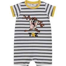 Civil Baby Taz Baskılı 6-18 Ay Tulum - Beyaz