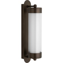 7lux Bronz Dış Mekan LED Duvar Apliği Toz ve Suya Dayanıklı
