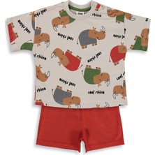 Civil Baby Rhino Empirme 6-18 Ay Takım - Bej