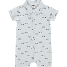 Civil Baby Balık Empirme 6-18 Ay Tulum - Beyaz