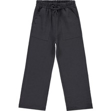 Civil Girls Müslin 6-9 Yaş Pantolon - Gri