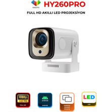 HY260PRO 1080P Native 4K Destekli Wifi6 Akıllı LED Projeksiyon