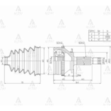 Maher Aks Kafası Dış Santafe 01-06 / 2.0 Crdı Absli 52 Dış 27X26X60 49501-26561
