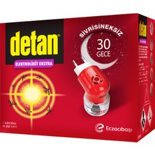 Detan 30 Gece Elektrolikit Ekstra Cihaz + Yedek