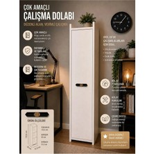 İmoka Dizayn Çok Amaçlı Düzen Dolabı Ofis Çalışma Odası Banyo Mutfak Çocuk Odası Organizer Kitaplık Dolap Raf