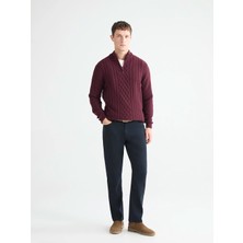 LC Waikiki Lcwaıkıkı Classic Lacivert Standart Kalıp Erkek Chino Pantolon