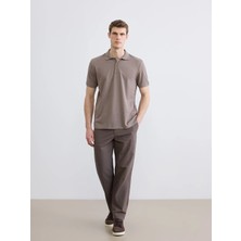 LC Waikiki Lcwaıkıkı Classic Kahverengi Rahat Kalıp Erkek Chino Pantolon
