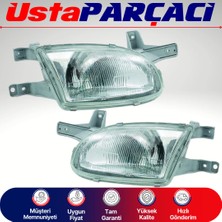 Ustaparçacı Hyundai Accent Yumurta Kasa Sağ Sol Ön Far Takımı 1998-2000