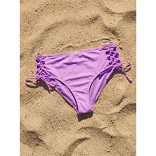 Lcw Dream Mor Kadın Düz Bikini Alt