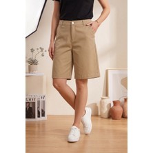 Wkm Kadın Relaxed Fit Chıno Şort