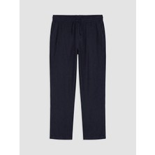 Lcw Vision Lacivert Regular Fit Keten Karışımlı Erkek Pantolon