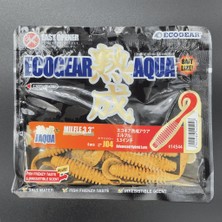 Ecogear Jukusei Aqua Milfle 3.3 Inç J04 Hoya Yellow Silikon Yem