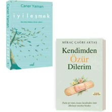 İndigo Kitap Kendimden Özür Dilerim ve Iyileşmek Miraç Çağrı ve Caner Yaman 2 Kitap