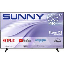 Sunny SN65FMN510 65" 164 Ekran Uydu Alıcılı 4K Ultra HD Tizen Smart LED TV