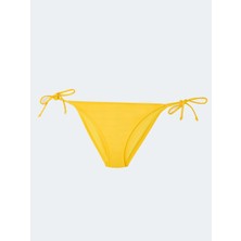 Lcw Eco Sarı Kadın Düz Bikini Alt