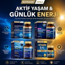 Nutraxin Magnezyum + D3 K2 + Omega Q10 + Multivitamin Woman's 4’lü Premium Set 60 Tablet