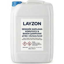 Layzon Seramik Kaplama Koruyucu Bakım Şampuanı 20 L