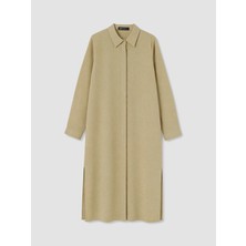 Lcw Modest Yeşil Kadın Gömlek Tunik