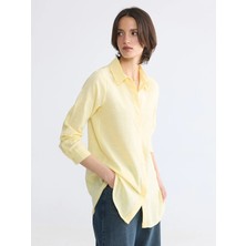 LC Waikiki Lcw Everyday Sarı Kadın Gömlek Tunik