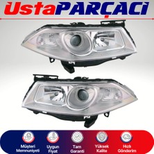 Ustaparçacı Renault Megane 2 Sağ Sol Far Mercekli Manuel H7 H1 2005-2011