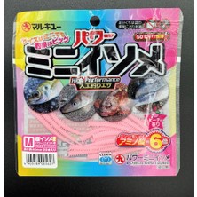 Marukyu Power Mini Isome Medium (M) Glow Pink Silikon Yem