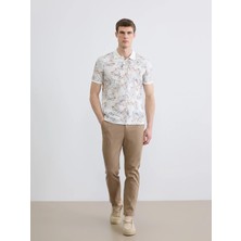 Lcw Vision Kahverengi Slim Fit Gabardin Erkek Pantolon