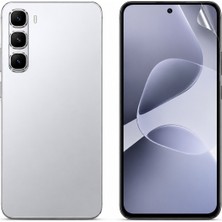 Rova Infinix Hot 60 5g Uyumlu Ön Body Şeffaf Ultra Ekran Koruyucu Nano Jelatin