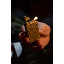 Caka Collection Serisi Vega S Gold Benzinli Pirinç Çakmak