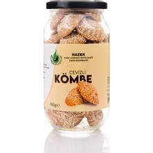 Hazek Kadın Kooperatifi Tereyağlı Cevizli Kömbe 400 gr İçindekiler: Un, Şeker, Ceviz, Susam