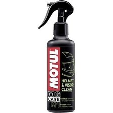 Motul M1 250 Ml Kask ve Vizör Temizleme Ürünü İz Bırakmadan Temizler, Tüm Kasklar ile Uyumlu